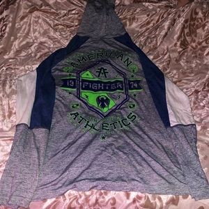 American fighter hoodie